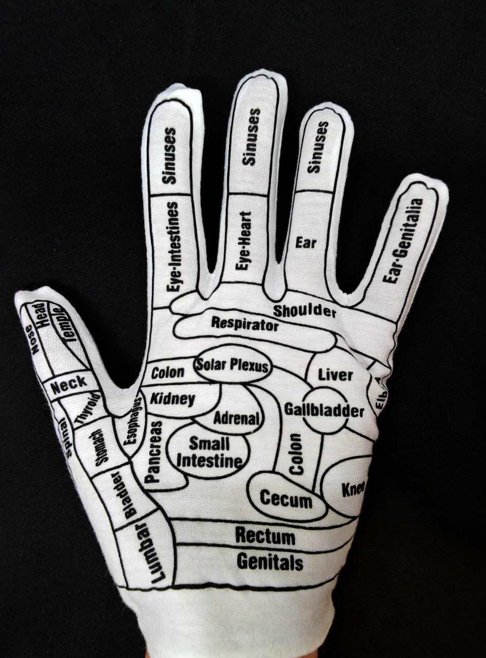 Mănuși pentru reflexoterapie Shiatsu - Image 4